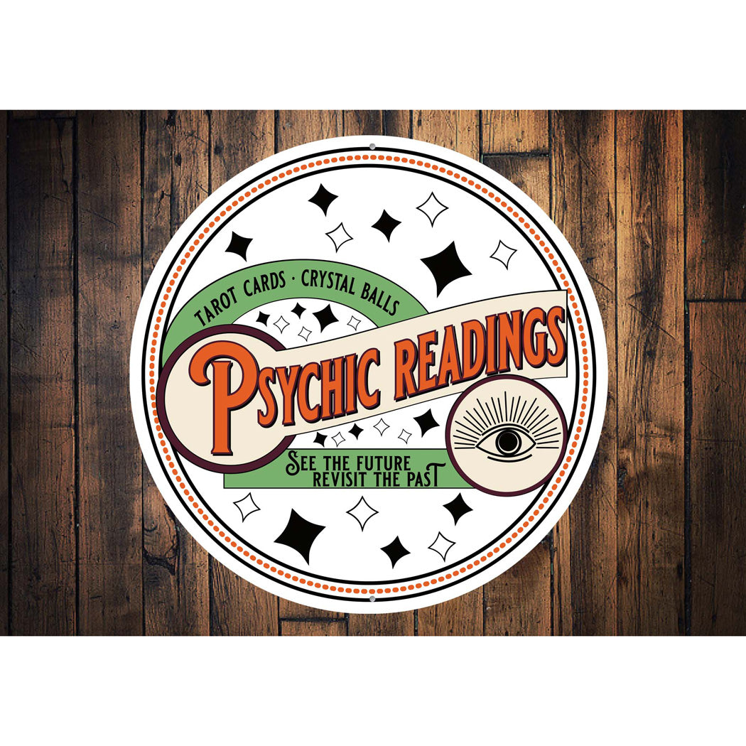 Psychic Readings Fortune Teller Halloween Sign