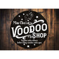 Voodoo Shop Round Halloween Sign