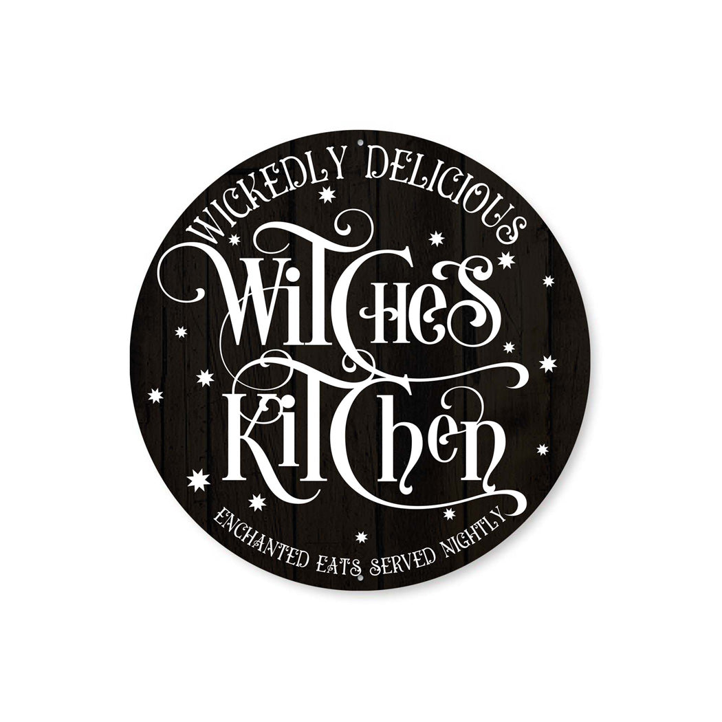 Witches Kitchen Enchanted Halloween Sign